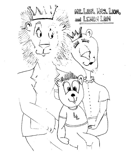 The Lion Family Concept Sketch